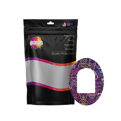 Psycho Skulls Pod Patch Tape - Pump Peelz Psycho Skulls Pod Patch Tape - Pump Peelz