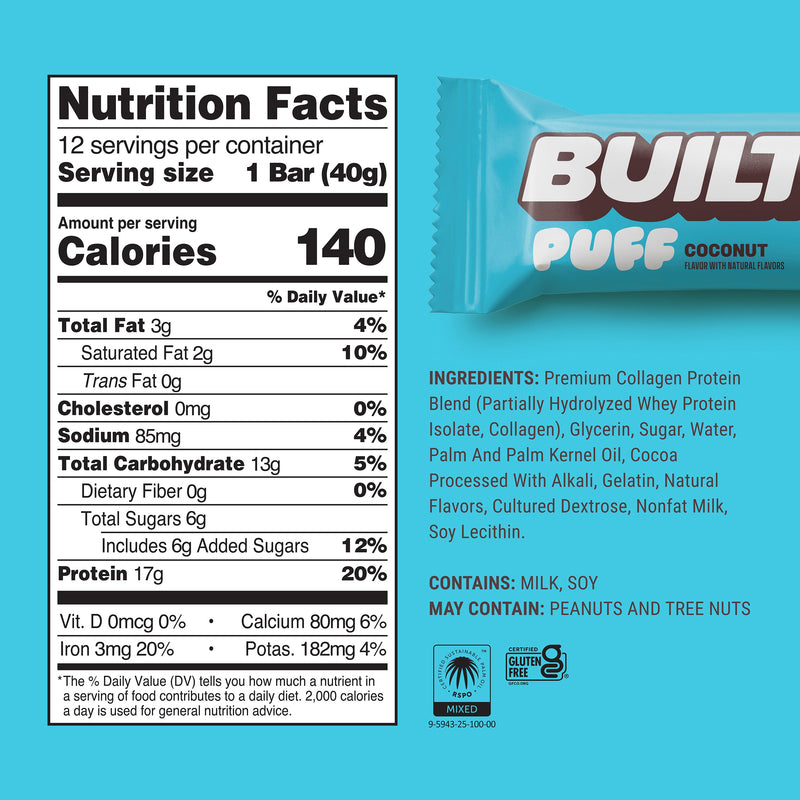 Built Puff Bars Coconut Puff Built Puff Bars Coconut Puff