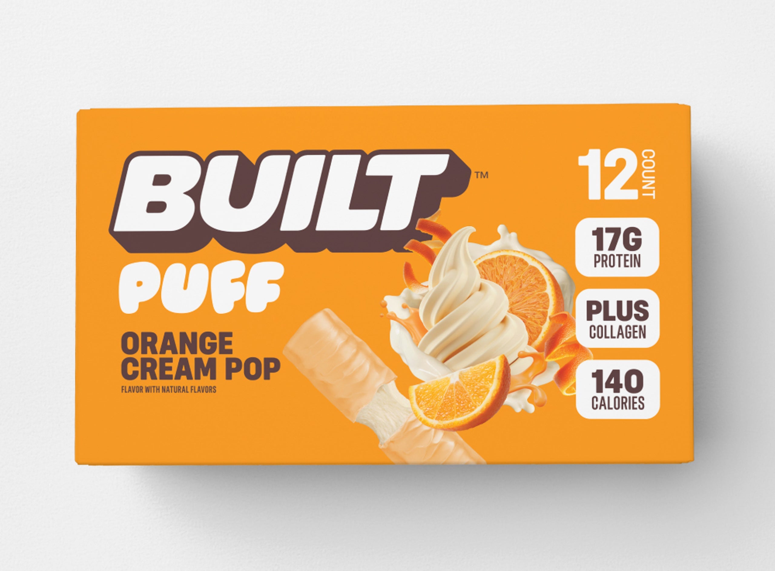 Orange Cream Pop Puff - Factory Seconds Orange Cream Pop Puff - Factory Seconds