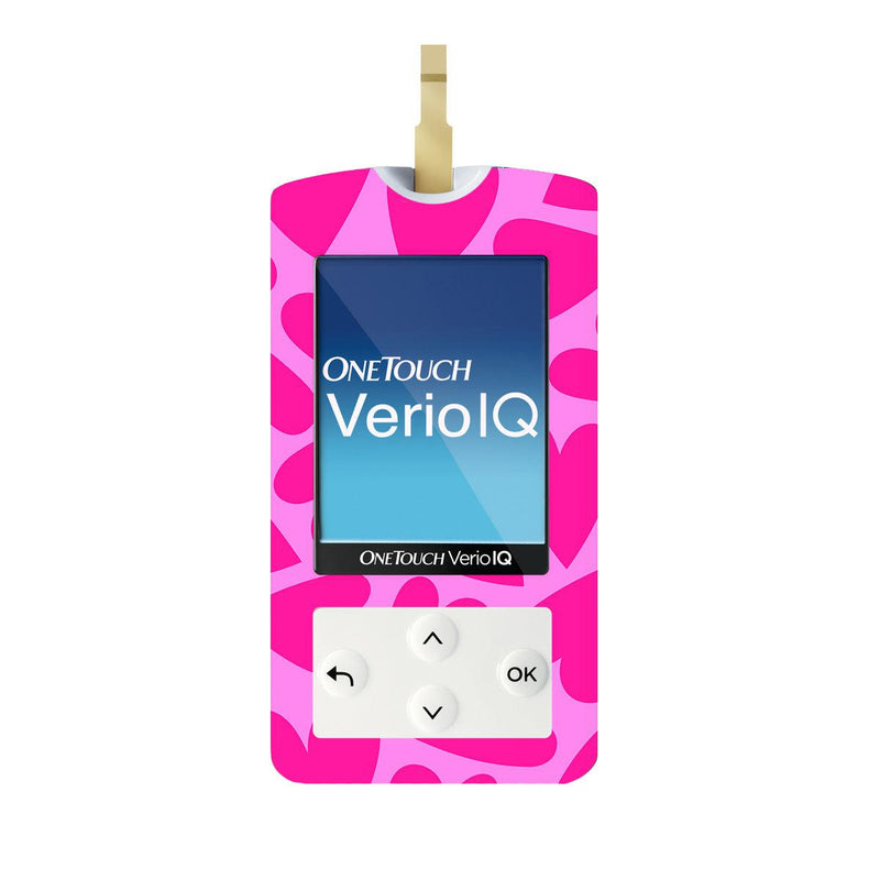 Puffy Hearts for OneTouch Verio IQ Glucometer Puffy Hearts for OneTouch Verio IQ Glucometer