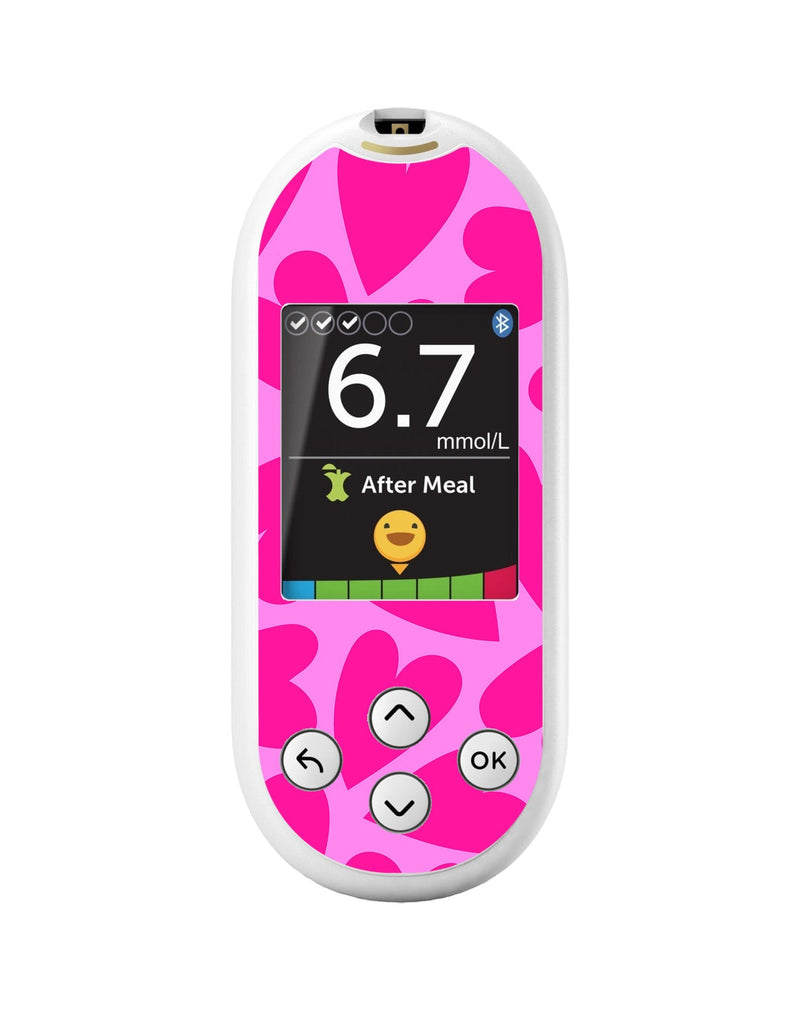 Puffy Hearts for OneTouch Verio Reflect Glucometer Puffy Hearts for OneTouch Verio Reflect Glucometer