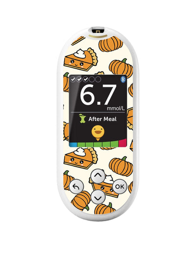 Pumpkin Pie for OneTouch Verio Reflect Glucometer Pumpkin Pie for OneTouch Verio Reflect Glucometer