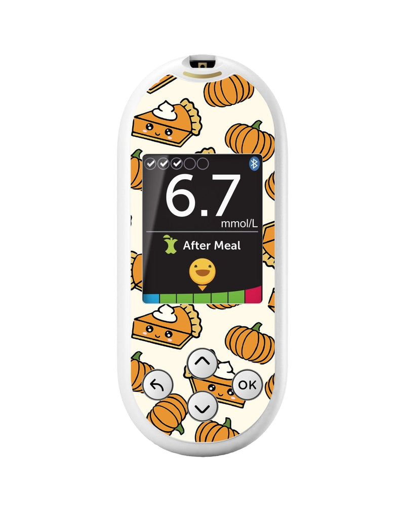 Pumpkin Pie for OneTouch Verio Reflect Glucometer Pumpkin Pie for OneTouch Verio Reflect Glucometer
