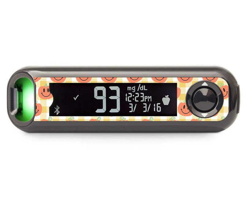 Pumpkin Smilies Bayer Contour© Next One Glucometer Pumpkin Smilies Bayer Contour© Next One Glucometer