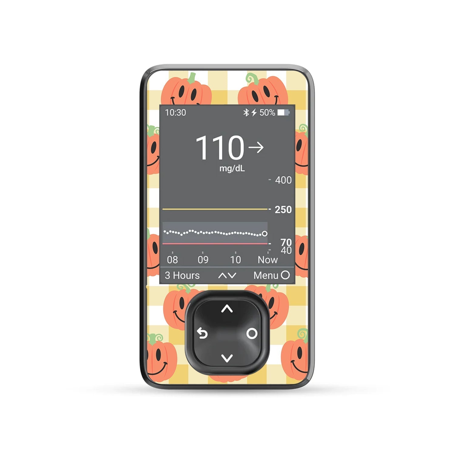 Pumpkin Smilies DEXCOM G7 Touchscreen Receiver Pumpkin Smilies DEXCOM G7 Touchscreen Receiver