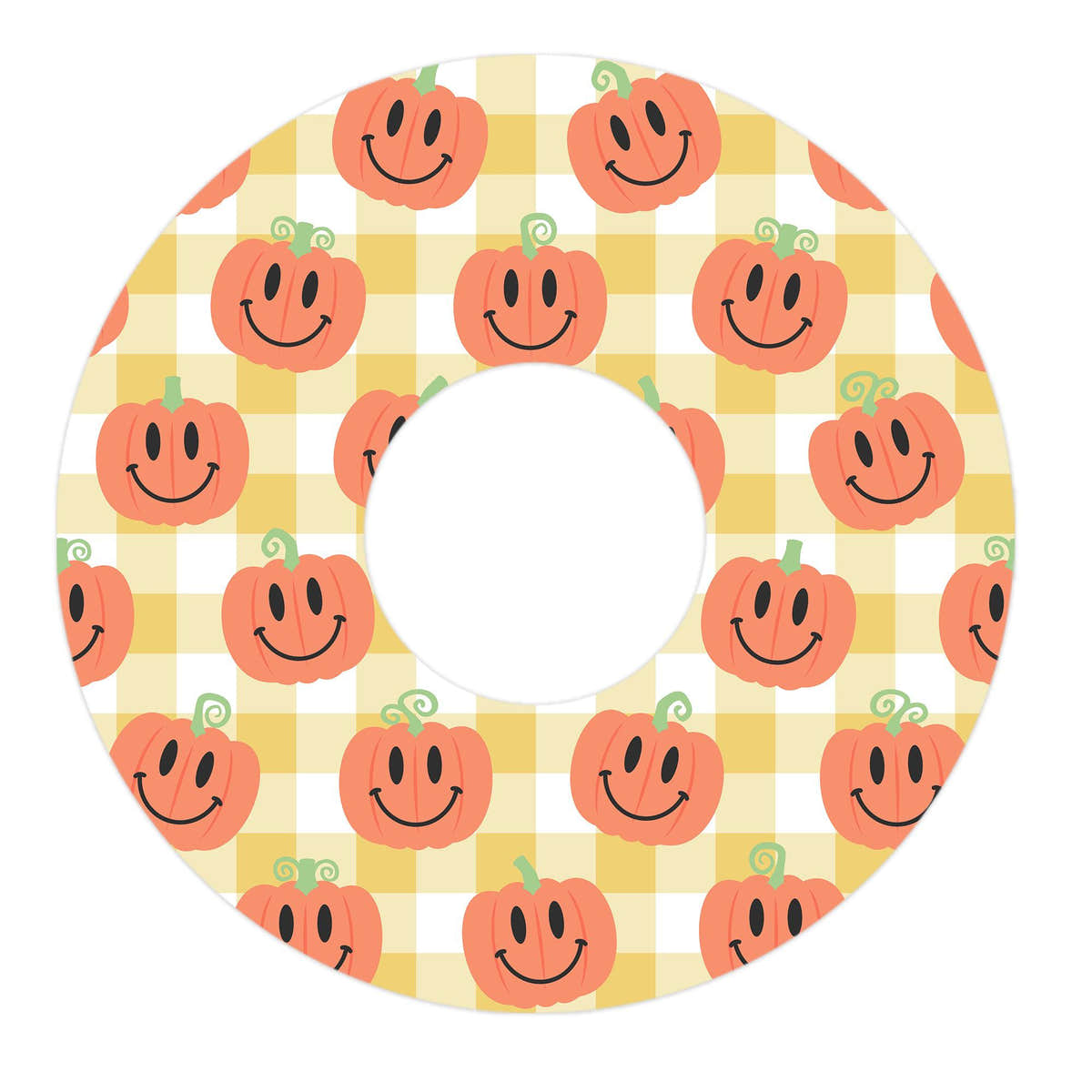 Pumpkin Smilies FreeStyle Libre 3 Plus & Lingo Patch Tape - Pump Peelz Pumpkin Smilies FreeStyle Libre 3 Plus & Lingo Patch Tape - Pump Peelz