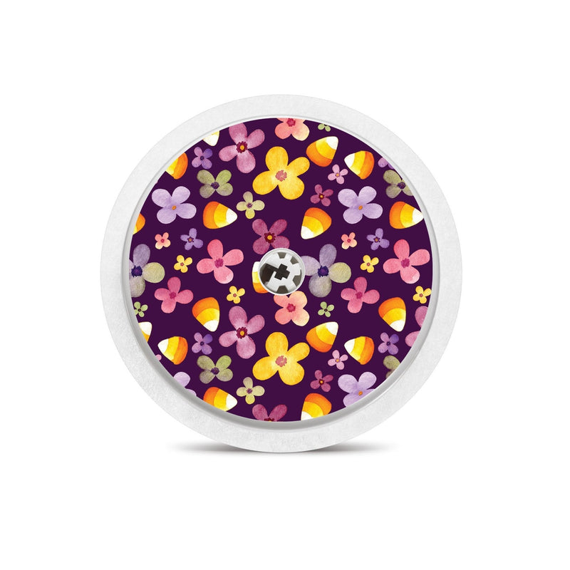 Purple Floral for Freestyle Libre 2 Purple Floral for Freestyle Libre 2