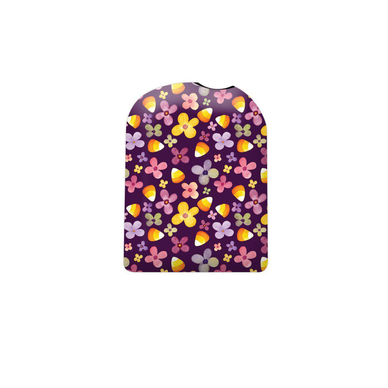Purple Floral Pod Sticker – Pump Peelz Purple Floral Pod Sticker – Pump Peelz