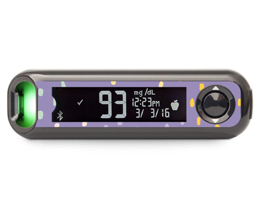 Purple Pastel Bayer Contour© Next One Glucometer Purple Pastel Bayer Contour© Next One Glucometer