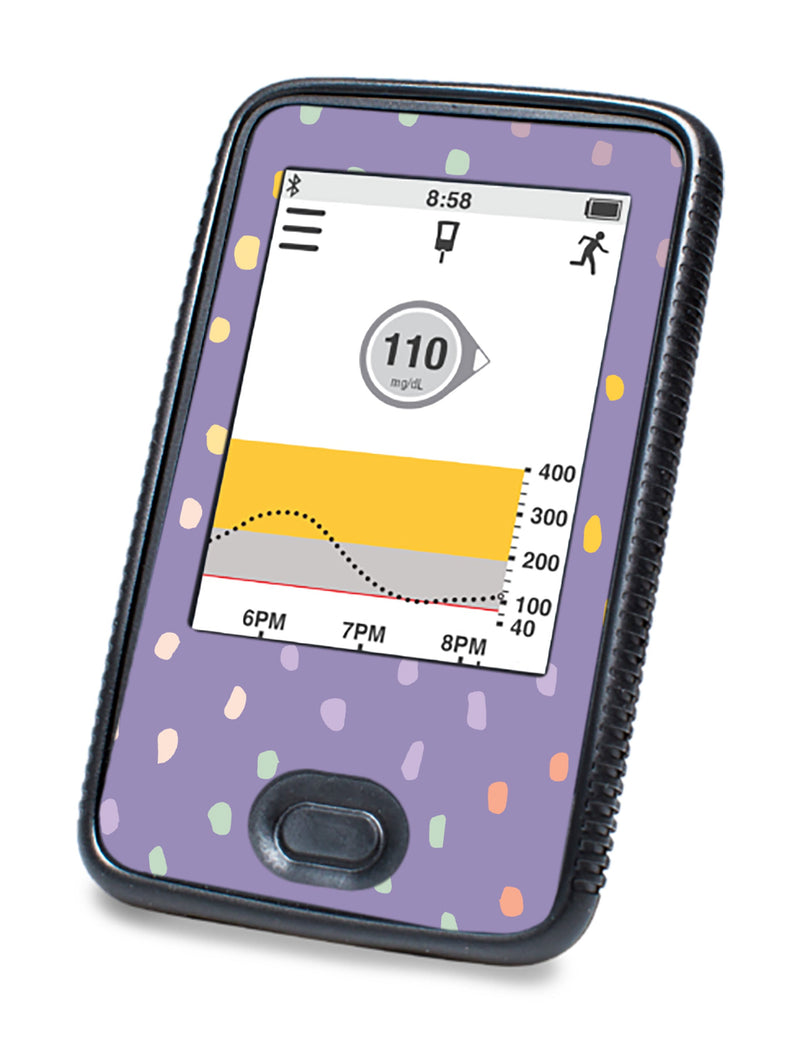 Purple Pastel DEXCOM G6 Touchscreen Receiver Purple Pastel DEXCOM G6 Touchscreen Receiver