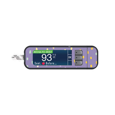 Purple Pastel for Bayer Contour Next Glucometer Purple Pastel for Bayer Contour Next Glucometer