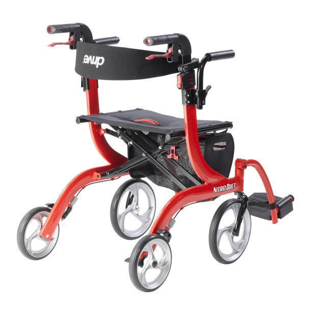 Nitro Duet Rollator and Transport Chair Nitro Duet Rollator and Transport Chair