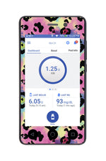 Rainbow Leopard Sticker for Omnipod DASH® PDM – Pump Peelz Rainbow Leopard Sticker for Omnipod DASH® PDM – Pump Peelz