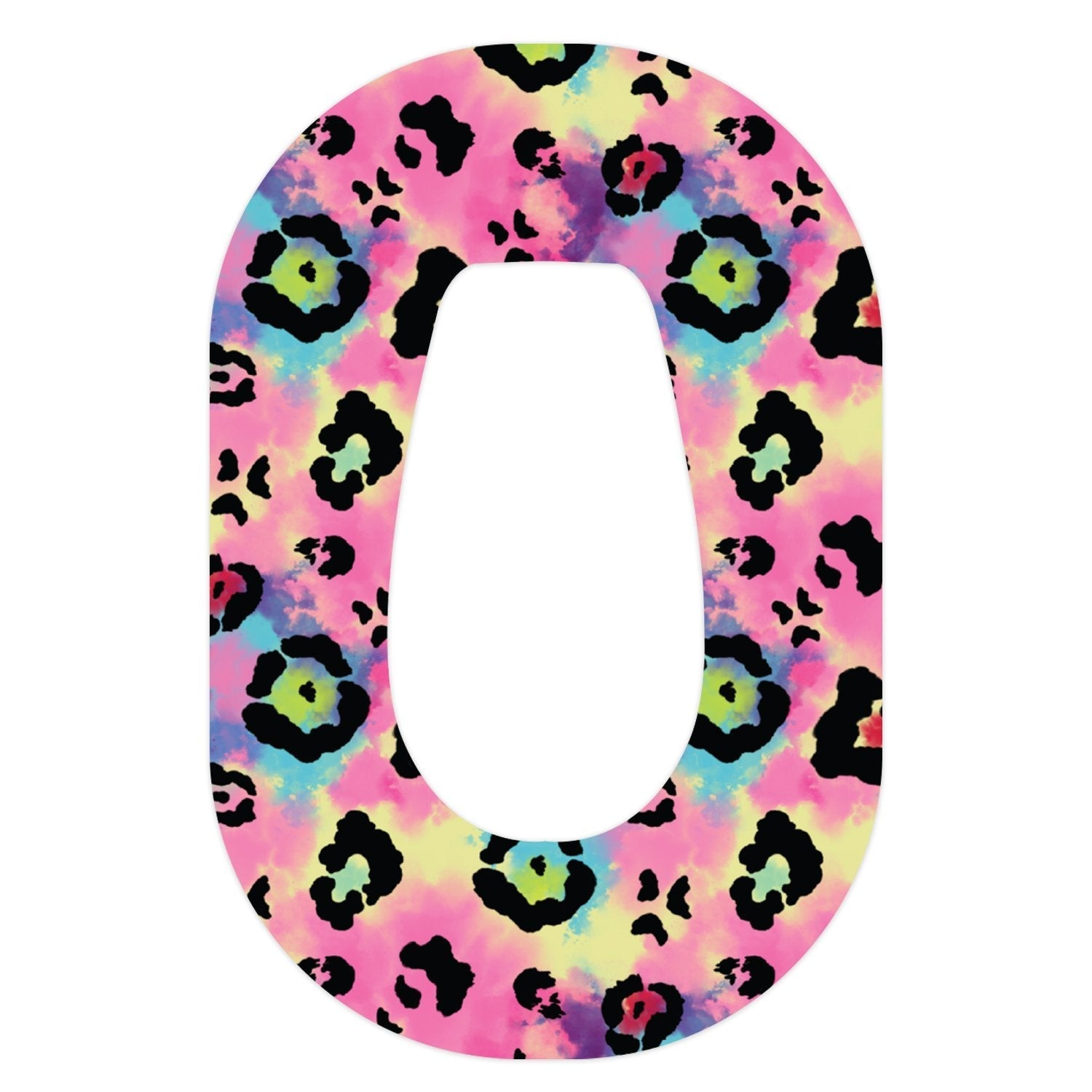 Rainbow Leopard Dexcom G6 Patch Tape - Pump Peelz Rainbow Leopard Dexcom G6 Patch Tape - Pump Peelz
