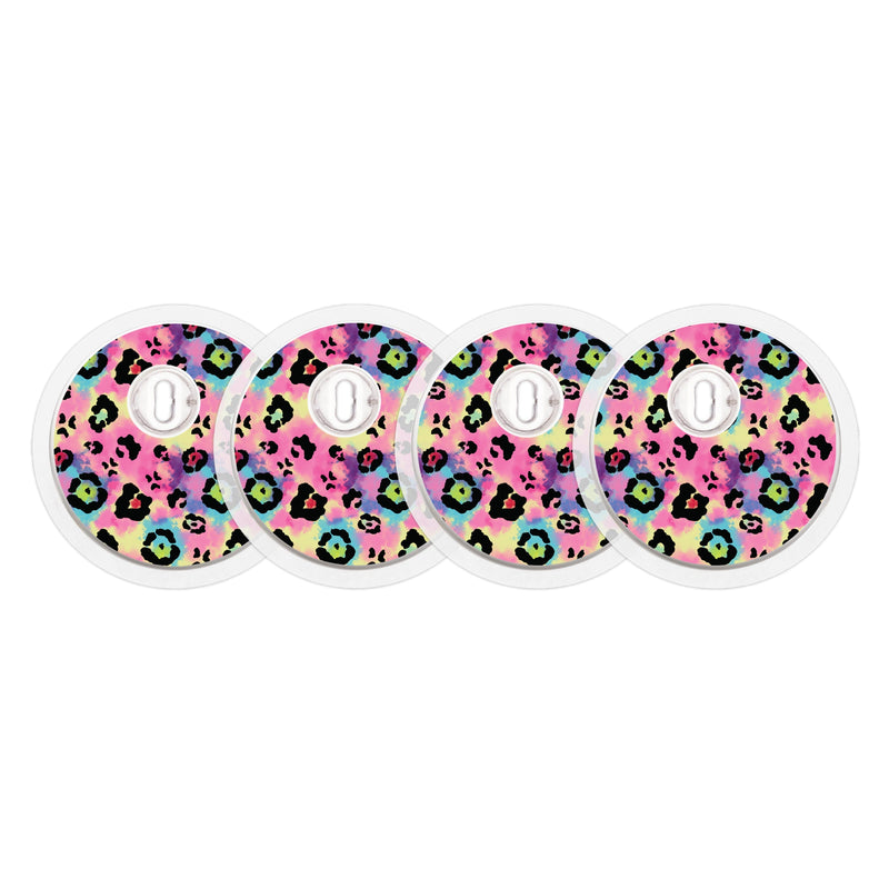 Rainbow Leopard Sticker Designed for the FreeStyle Libre 3 Plus & Lingo Sensor Rainbow Leopard Sticker Designed for the FreeStyle Libre 3 Plus & Lingo Sensor