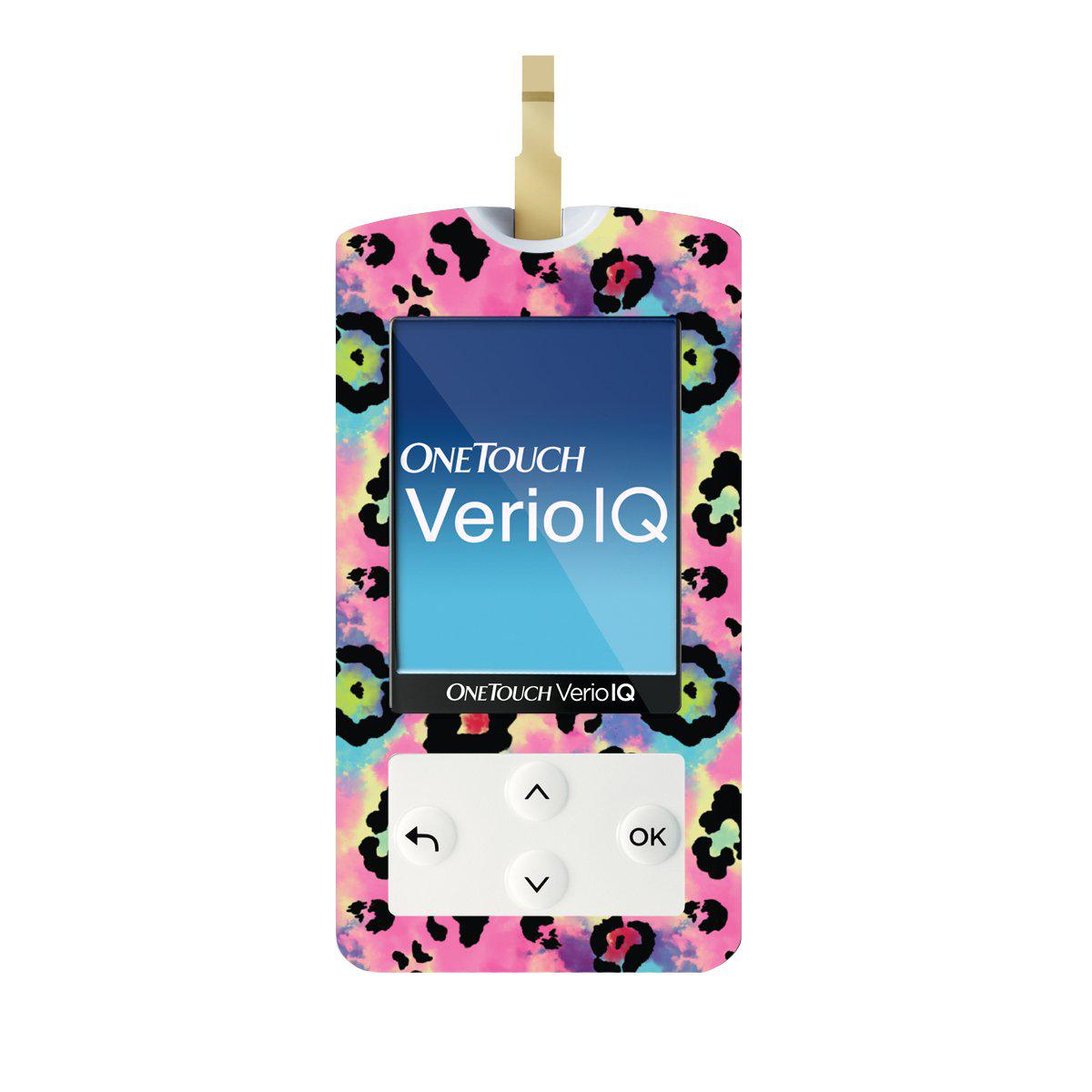 Rainbow Leopard for OneTouch Verio IQ Glucometer Rainbow Leopard for OneTouch Verio IQ Glucometer