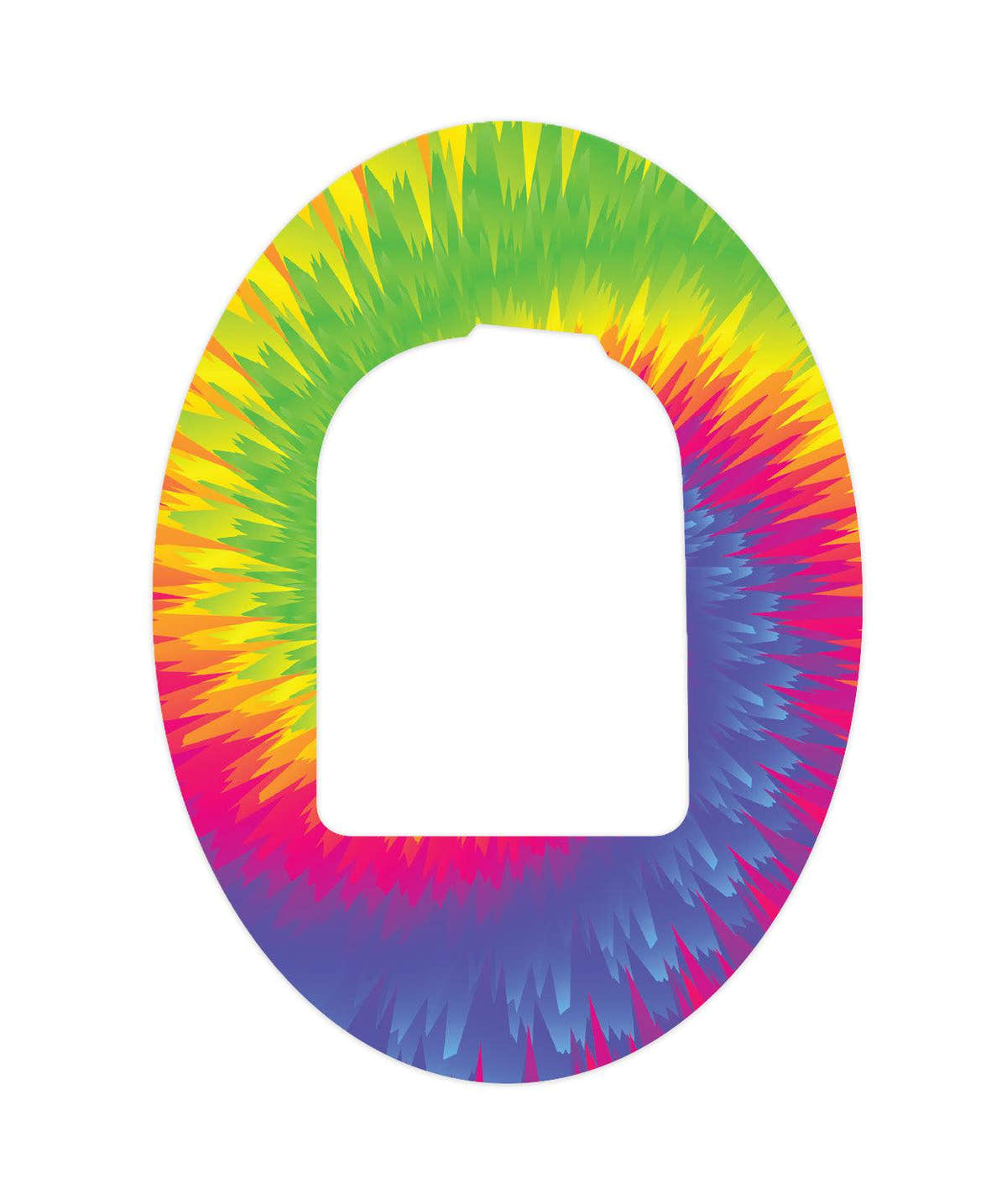 Rainbow Tie Dye Pod Patch Tape - Pump Peelz Rainbow Tie Dye Pod Patch Tape - Pump Peelz