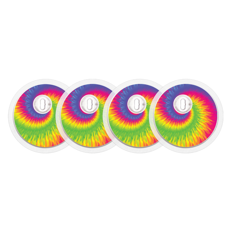 Rainbow Tie-Dye Sticker Designed for the FreeStyle Libre 3 Plus & Lingo Sensor Rainbow Tie-Dye Sticker Designed for the FreeStyle Libre 3 Plus & Lingo Sensor