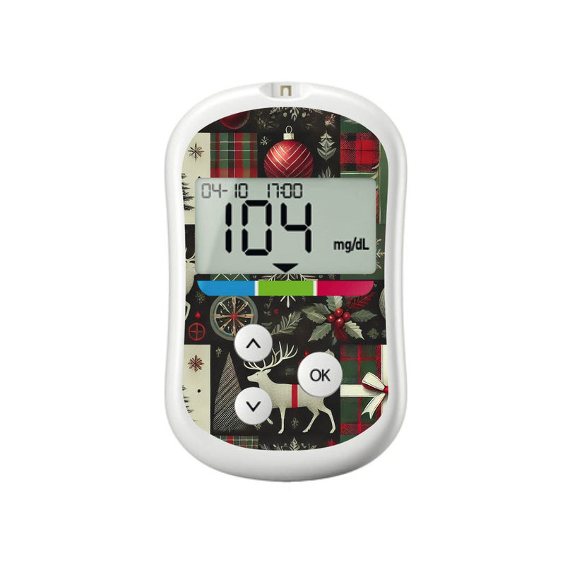 Reindeer Paper Sticker for OneTouch Verio Flex Glucometer Reindeer Paper Sticker for OneTouch Verio Flex Glucometer