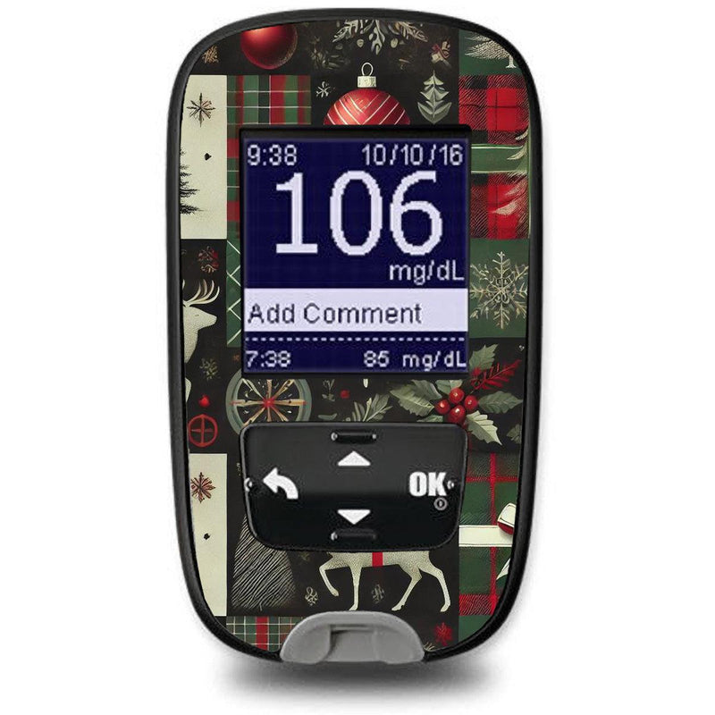 Reindeer Paper Sticker for the Accu-Chek Guide Glucometer Reindeer Paper Sticker for the Accu-Chek Guide Glucometer