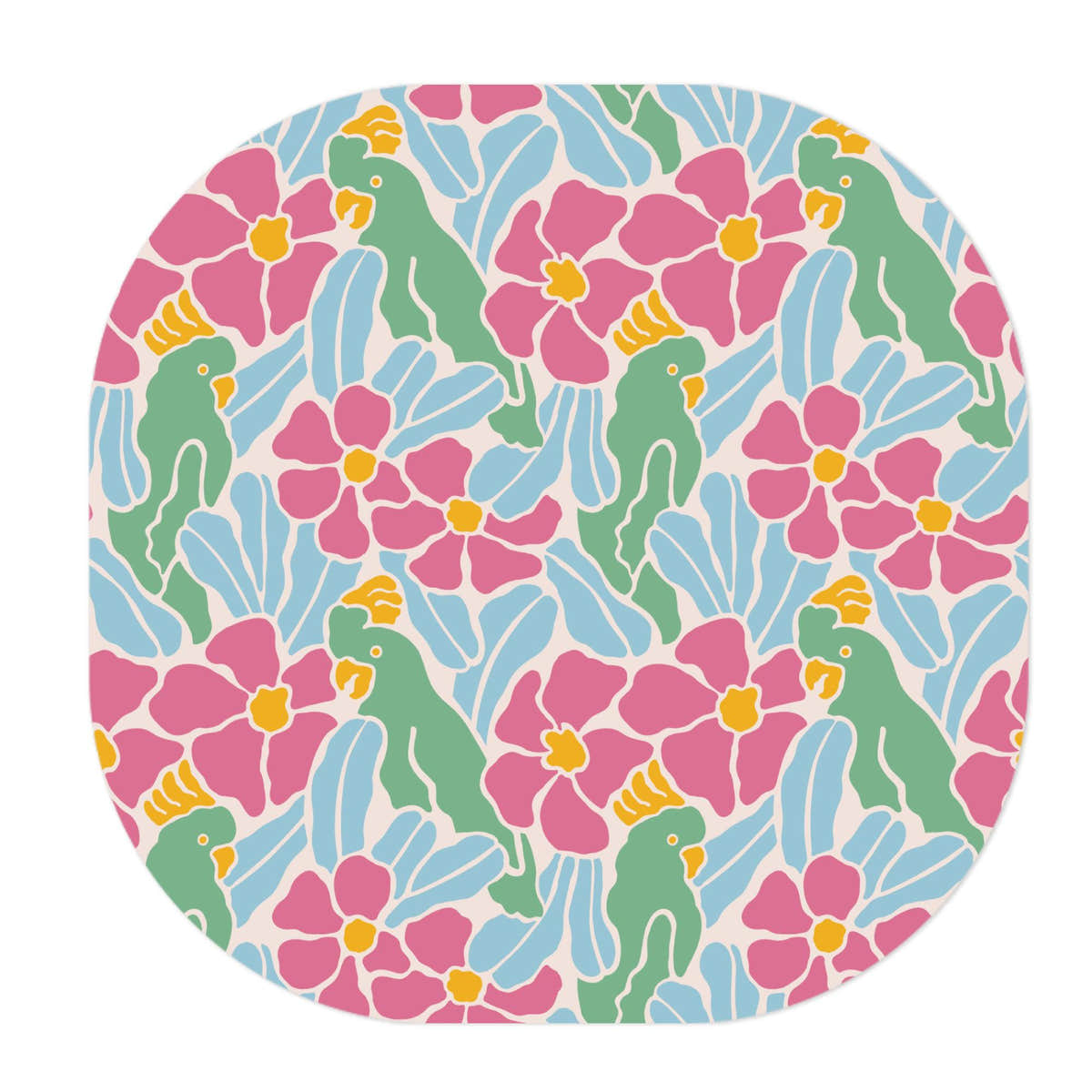 Retro Parrots Overpatch Tape - Pump Peelz Retro Parrots Overpatch Tape - Pump Peelz