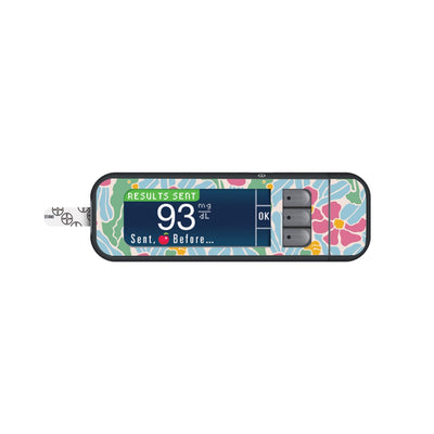 Retro Parrots for Bayer Contour Next Glucometer Retro Parrots for Bayer Contour Next Glucometer