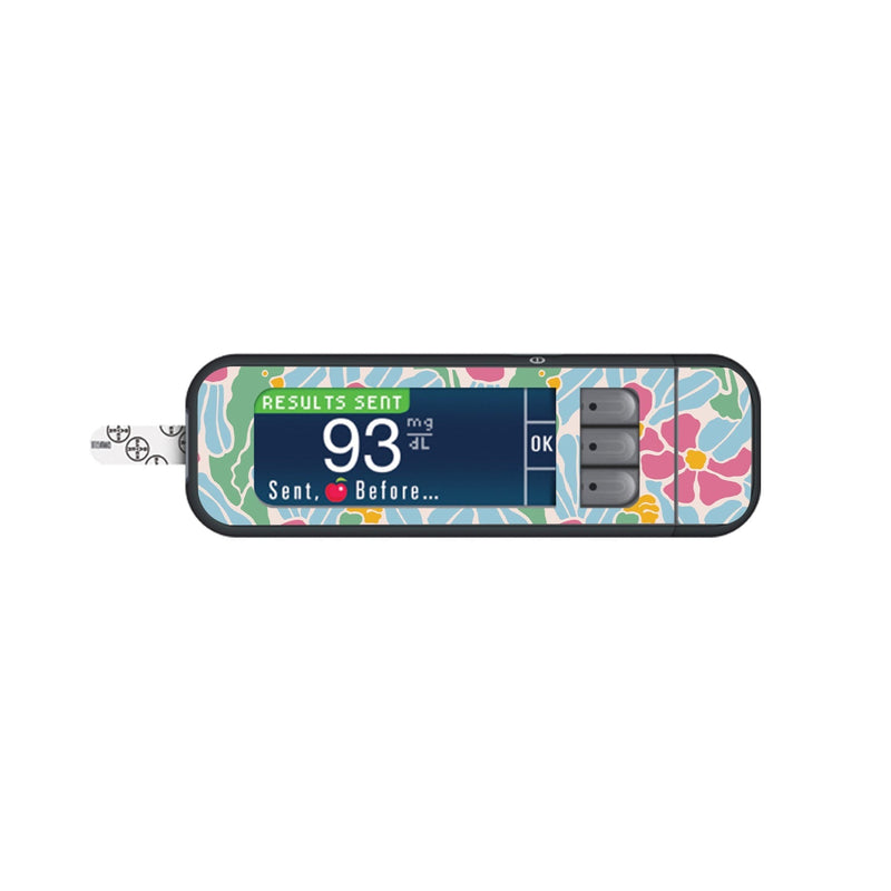 Retro Parrots for Bayer Contour Next Glucometer Retro Parrots for Bayer Contour Next Glucometer