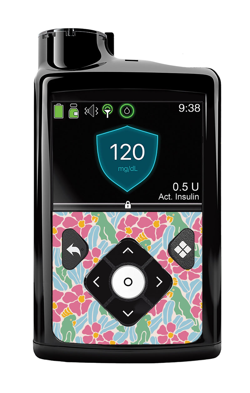 Retro Parrots for Medtronic MiniMed 770G & 780G Retro Parrots for Medtronic MiniMed 770G & 780G