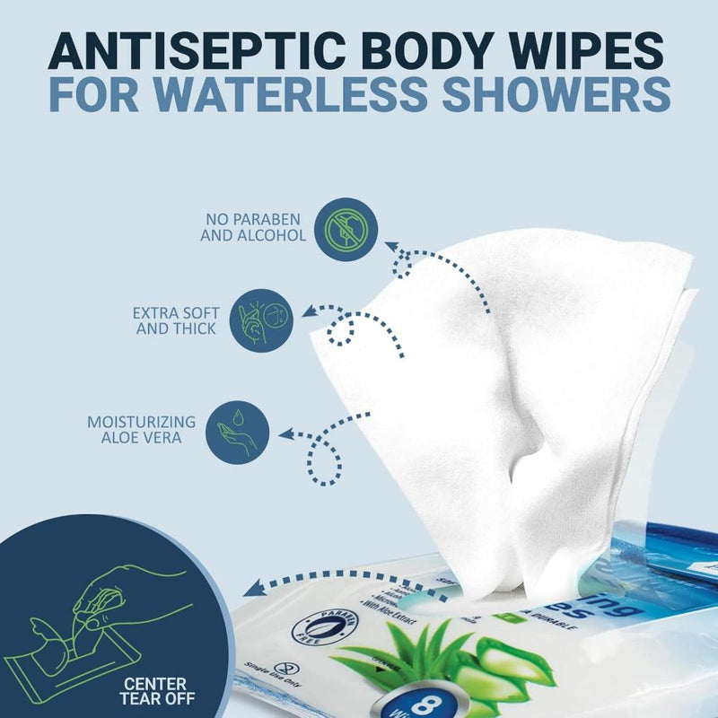 MedPride 8"x8" Bathing Wipes, 8 Counts / 12 box/ 2 box/case, 192 counts MedPride 8"x8" Bathing Wipes, 8 Counts / 12 box/ 2 box/case, 192 counts
