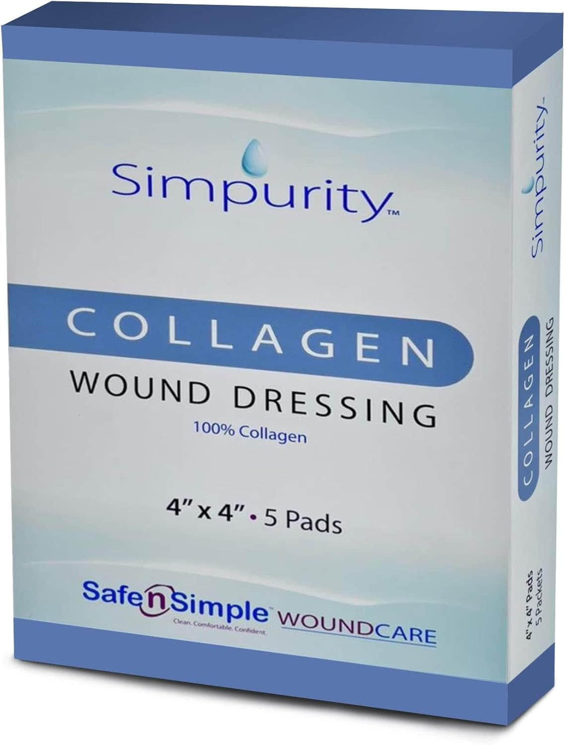 Safe N Simple Simpurity Collagen Wound Dressing Safe N Simple Simpurity Collagen Wound Dressing