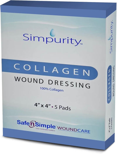 Safe N Simple Simpurity Collagen Wound Dressing Safe N Simple Simpurity Collagen Wound Dressing