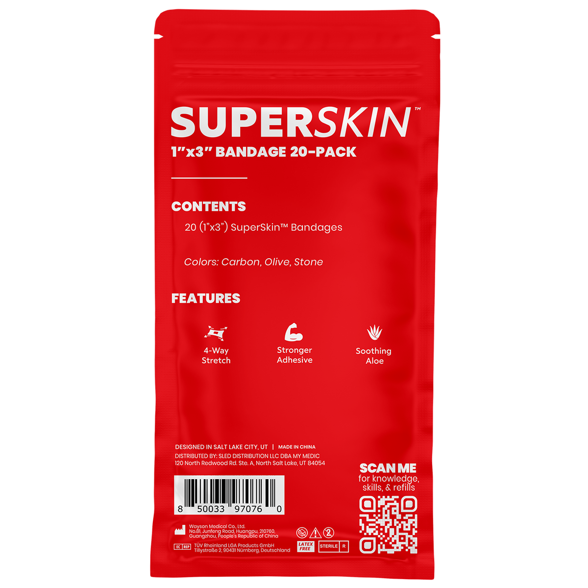 SuperSkin® Bandage 20 Pack SuperSkin® Bandage 20 Pack