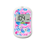 Santa Sticker for OneTouch Verio Flex Glucometer Santa Sticker for OneTouch Verio Flex Glucometer