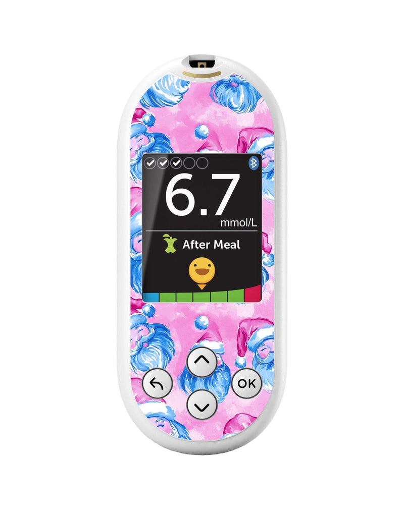 Santa Sticker for OneTouch Verio Reflect Glucometer Santa Sticker for OneTouch Verio Reflect Glucometer