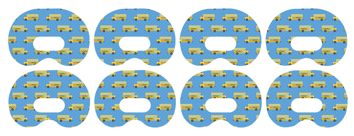 School Bus Medtronic Guardian Connect Patch Tape - Pump Peelz School Bus Medtronic Guardian Connect Patch Tape - Pump Peelz
