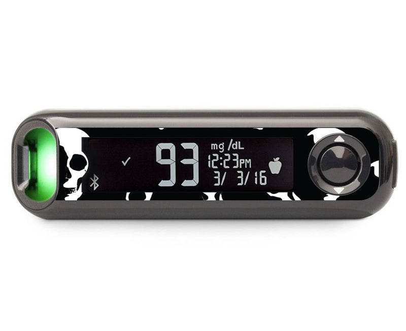 Shadow Skulls Bayer Contour© Next One Glucometer Shadow Skulls Bayer Contour© Next One Glucometer