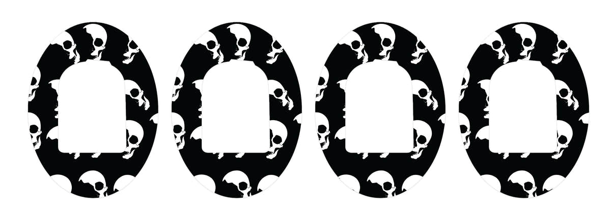 Shadow Skulls Pod Patch Tape - Pump Peelz Shadow Skulls Pod Patch Tape - Pump Peelz