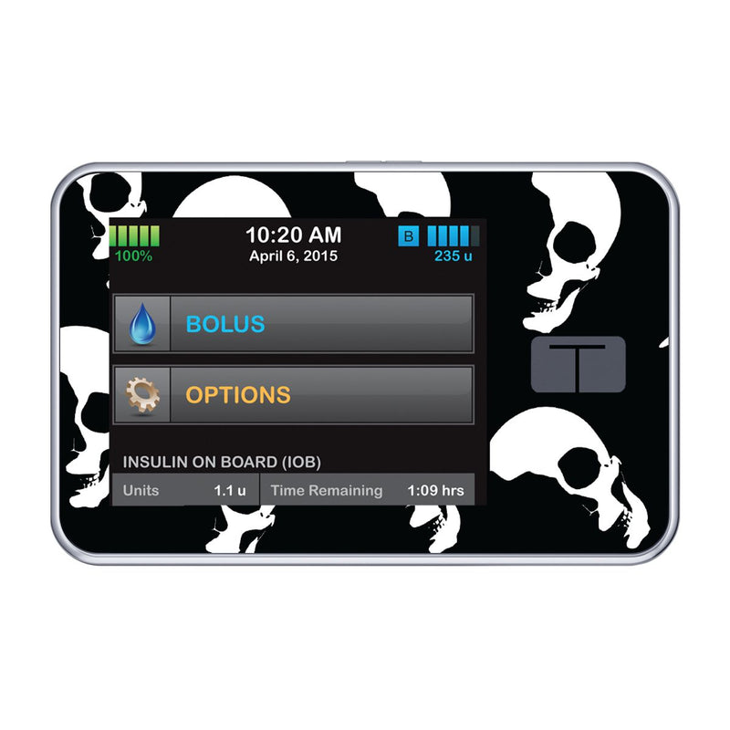 Shadow Skulls Sticker for Tandem t:slim Shadow Skulls Sticker for Tandem t:slim