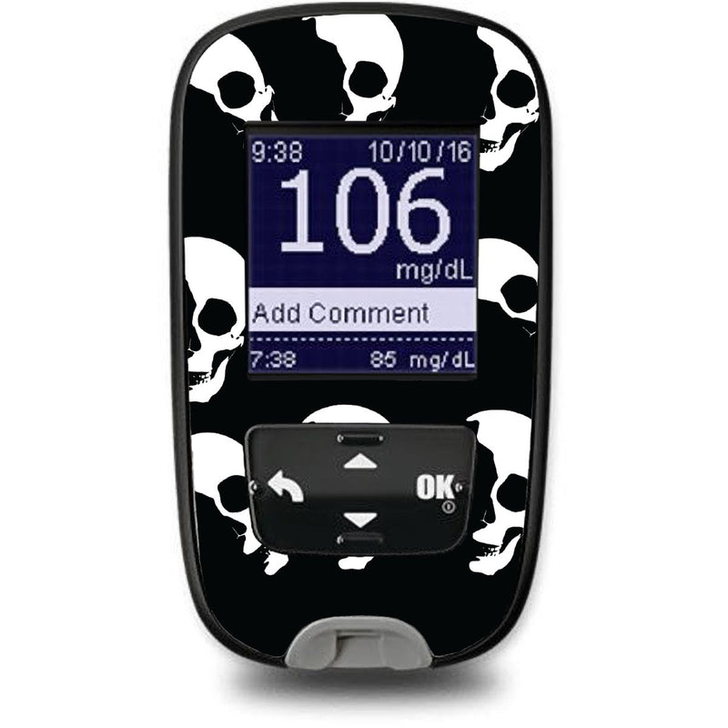 Shadow Skulls Sticker for the Accu-Chek Guide Glucometer Shadow Skulls Sticker for the Accu-Chek Guide Glucometer