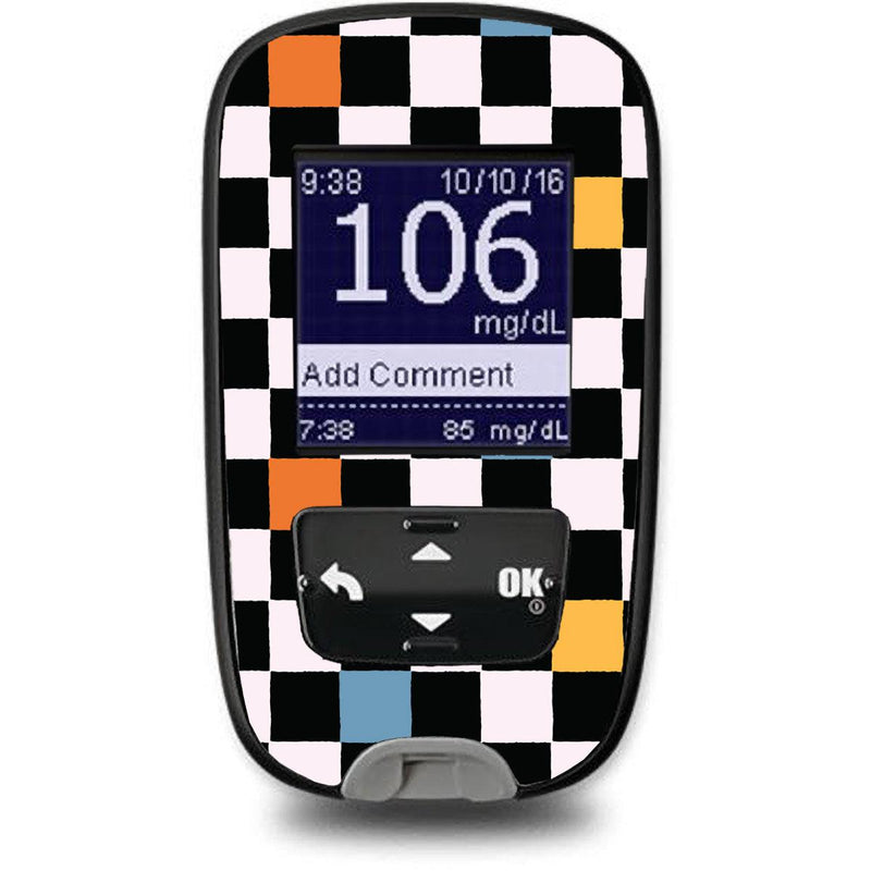 Skater Grid Sticker for the Accu-Chek Guide Glucometer Skater Grid Sticker for the Accu-Chek Guide Glucometer