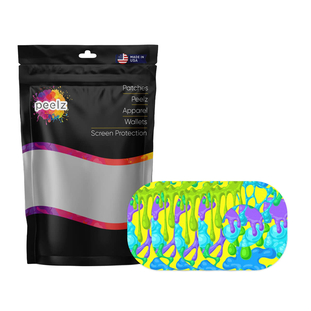 Slimey Dexcom G7 and Stelo Patch Tape - Pump Peelz Slimey Dexcom G7 and Stelo Patch Tape - Pump Peelz