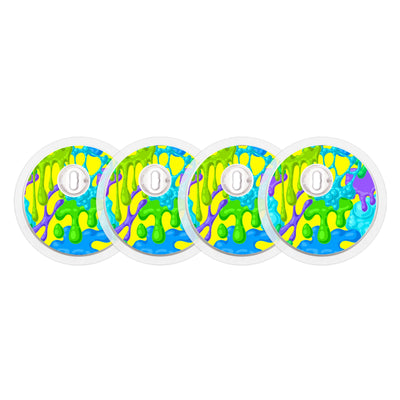 Slimey Sticker Designed for the FreeStyle Libre 3 Plus & Lingo Sensor Slimey Sticker Designed for the FreeStyle Libre 3 Plus & Lingo Sensor