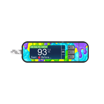Slimey Sticker for Bayer Contour Next Glucometer Slimey Sticker for Bayer Contour Next Glucometer