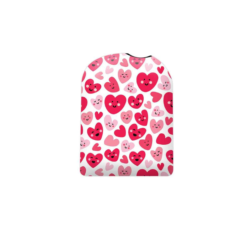 Smiley Hearts Pod Sticker – Pump Peelz Smiley Hearts Pod Sticker – Pump Peelz