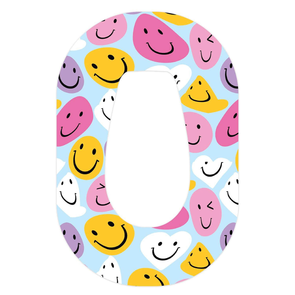 Smilies Dexcom G6 Patch Tape - Pump Peelz Smilies Dexcom G6 Patch Tape - Pump Peelz