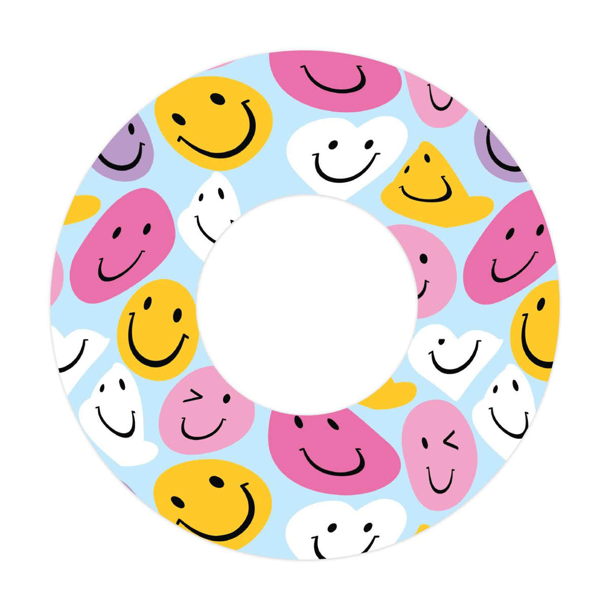 Smilies Patch Tape Designed for the FreeStyle Libre 2 Smilies Patch Tape Designed for the FreeStyle Libre 2