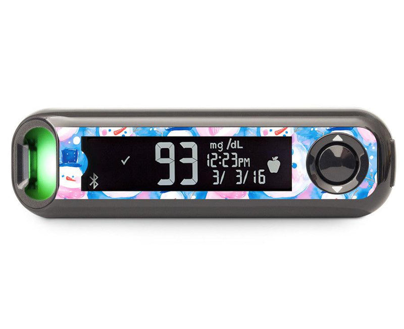 Snowman Sticker for Bayer Contour© Next One Glucometer Snowman Sticker for Bayer Contour© Next One Glucometer
