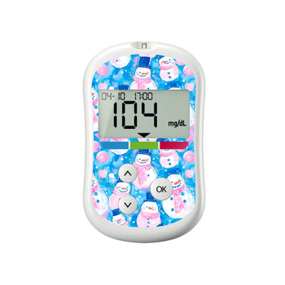 Snowman Sticker for OneTouch Verio Flex Glucometer Snowman Sticker for OneTouch Verio Flex Glucometer