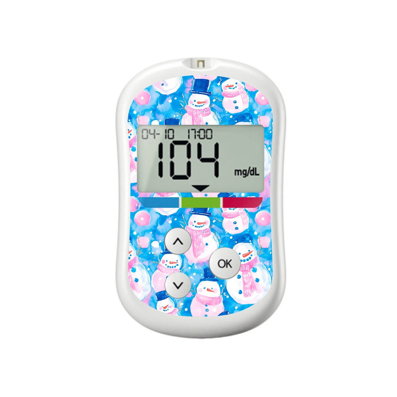 Snowman Sticker for OneTouch Verio Flex Glucometer Snowman Sticker for OneTouch Verio Flex Glucometer