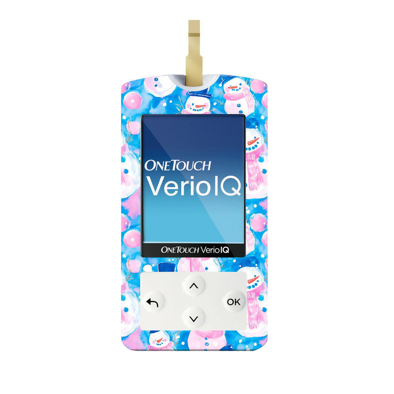 Snowman Sticker for OneTouch Verio IQ Glucometer Snowman Sticker for OneTouch Verio IQ Glucometer